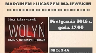 Spotkanie z piotrkowianinem Marcinem Łukaszem Majewskim