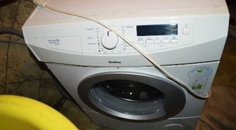 Włamał się do sąsiadów po pralkę i misia