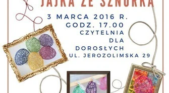 Wielkanocne jajka ze sznurka