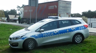 Wypadek w Przygłowie. Rowerzysta w szpitalu 