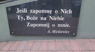 Oddali hołd zamordowanym w Katyniu