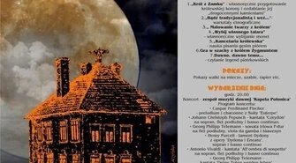 Taniec z ogniem podczas Nocy Muzeów w Piotrkowie