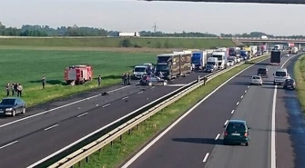 Śmiertelny wypadek na A1