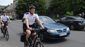 Policjanci wsiedli na rowery