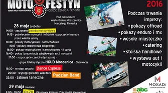 Szósta edycja Motofestynu w Moszczenicy