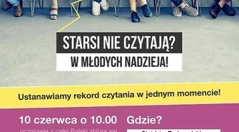 Akcja „Jak nie czytam, jak czytam” w Piotrkowie