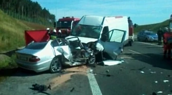 Piotrkowianin zginął w wypadku drogowym na A1