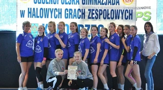 Sukces piłkarek ręcznych z Gimnazjum nr 5 