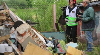 Wybuch gazu w Piotrkowie. Ranny 81-latek