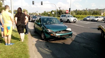 Kolizja na "nibyrondzie" 