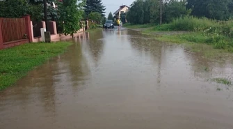 Posesje przy Ceramicznej wciąż zalewa 