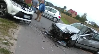 Kolizja na Michałowskiej w Piotrkowie [AKTUALIZACJA]