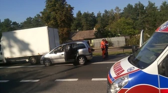 Wypadek na krajowej "12". Są ranni 