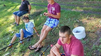 Wola Krzysztoporska: Wędkowali na zakończenie wakacji