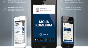 Aplikacja "Moja Komenda" kontakt z policją i dzielnicowymi na wyciagnięcie ręki