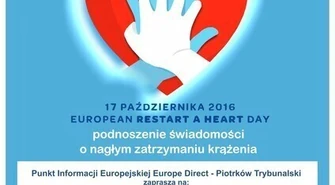 W poniedziałek będziemy obchodzić Europejski Dzień Przywracania Czynności Serca