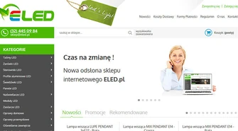 Oświetlenie LED w nowej odsłonie - zobacz ELED.pl