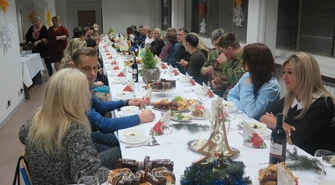 Spotkanie opłatkowe stowarzyszenia Gałązka Oliwna