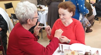 Wigilijna wieczerza w Dziennym Domu Pomocy Społecznej