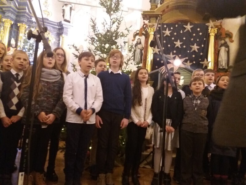 Śpiewali kolędy i pastorałki