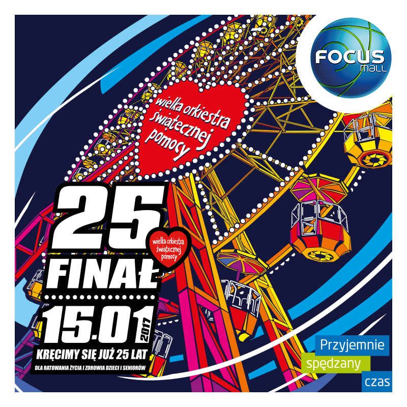 25. finał WOŚP w Focus Mall