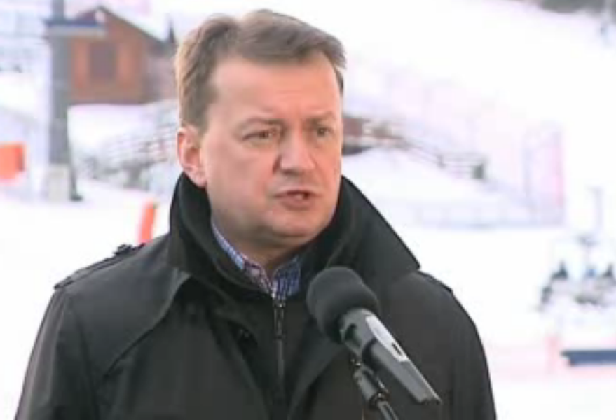 Minister Błaszczak na Górze Kamieńsk