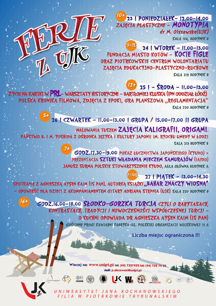 Zdjęcie 2: Ferie z UJK