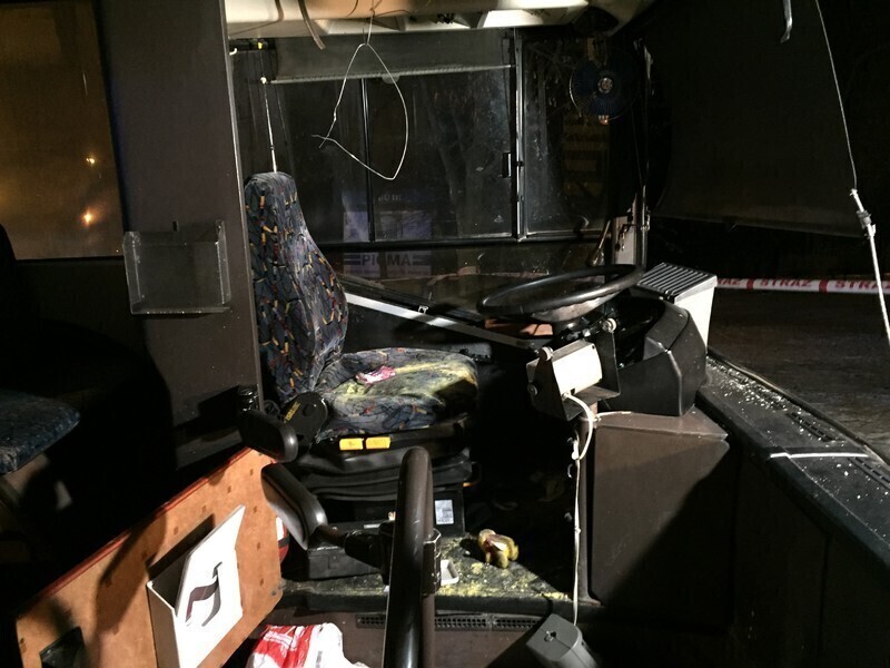 Zdjęcie 20: Zderzenie autobusu z osobówkami w centrum Piotrkowa 