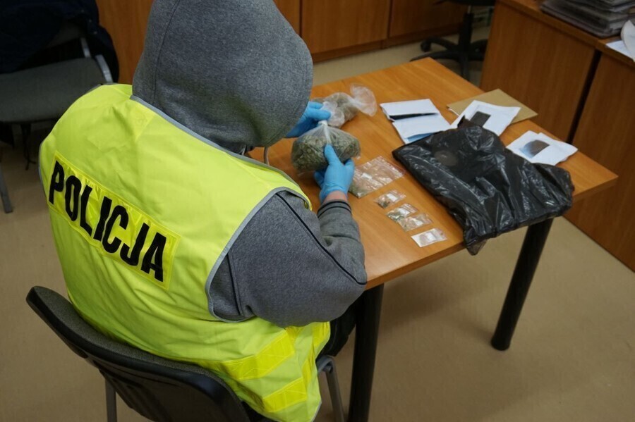 Marihuana w mieszkaniu 24-latka