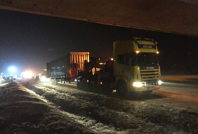 Zdjęcie 5: Kilkanaście godzin usuwali skutki karamboli 