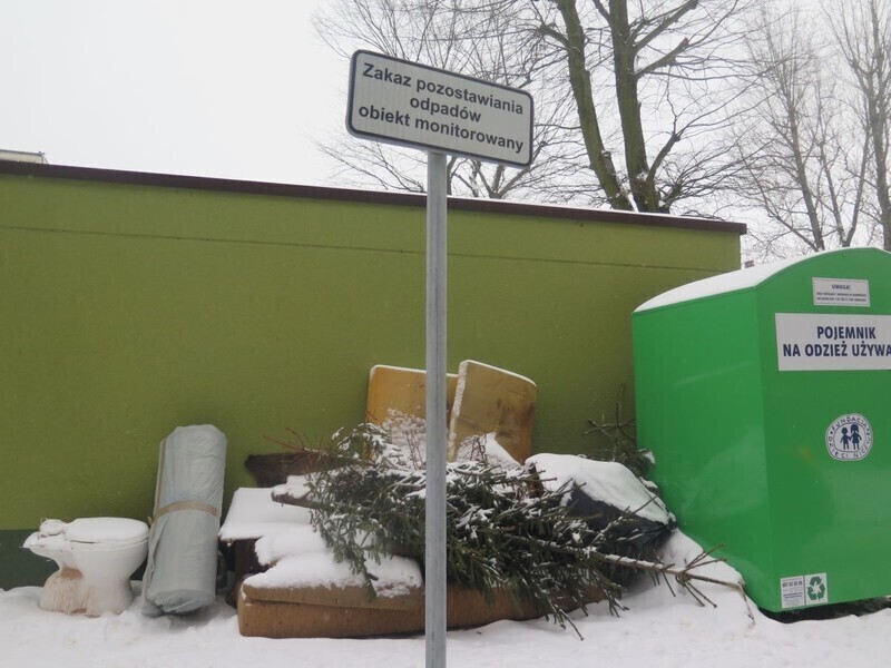 Zdjęcie 2: Dwa klozety, kanapa i choinka 