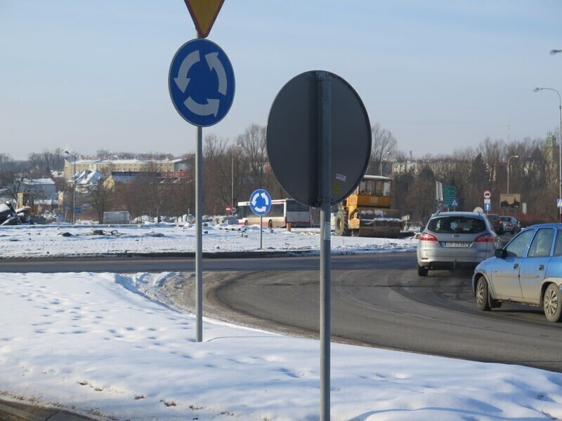 Zdjęcie 4: Rondo Sulejowskie. Prace wstrzymano 