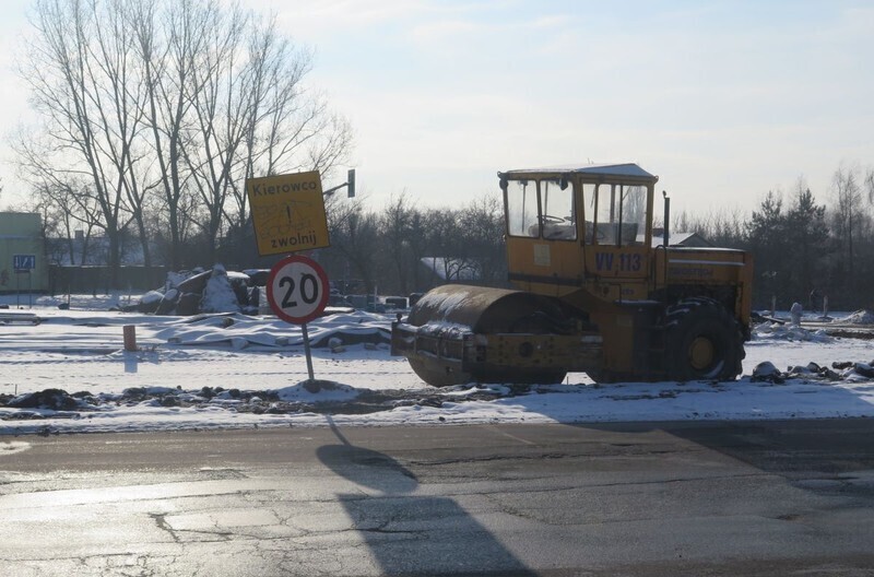 Zdjęcie 5: Rondo Sulejowskie. Prace wstrzymano 
