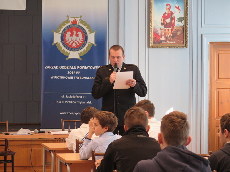 Ogólnopolski Turniej Wiedzy Pożarniczej. Miejskie eliminacje w Piotrkowie