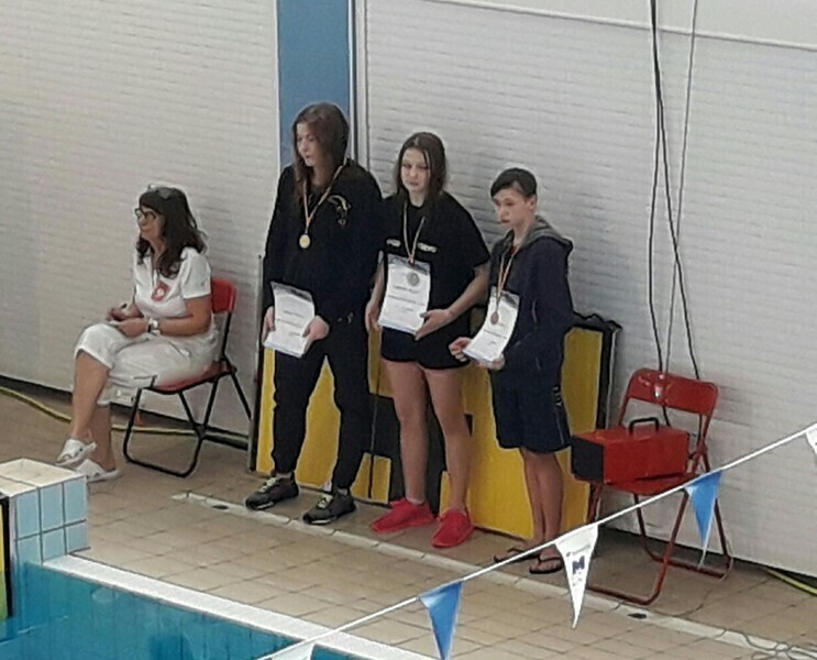 Cztery medale piotrkowskich Delfinków