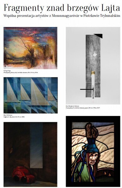 Artyści z partnerskiego Mosonmagyarovar przedstawiają