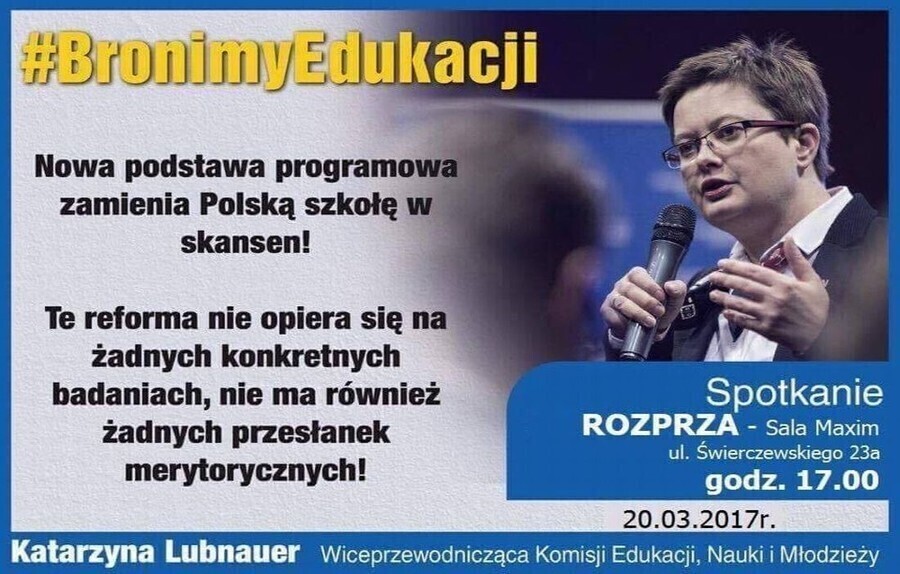 Posłanka Nowoczesnej przyjedzie do Rozprzy