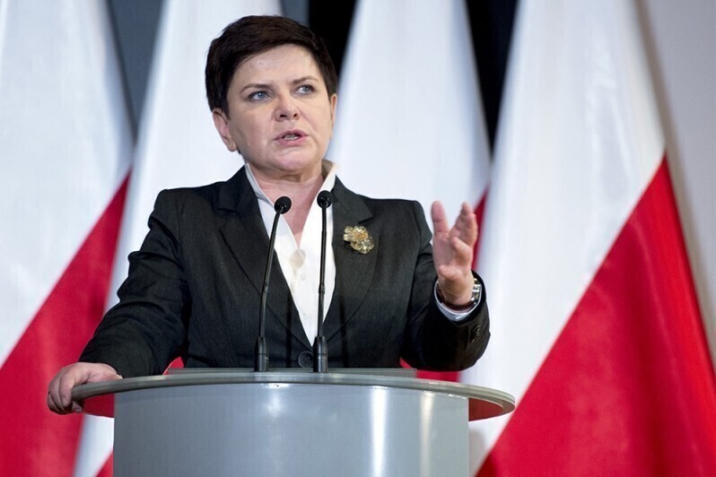 Premier Beata Szydło w Piotrkowie