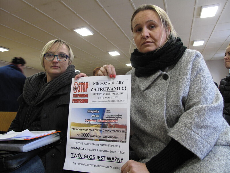 Nie damy zatruć Przygłowa. Mieszkańcy nie chcą chlewni