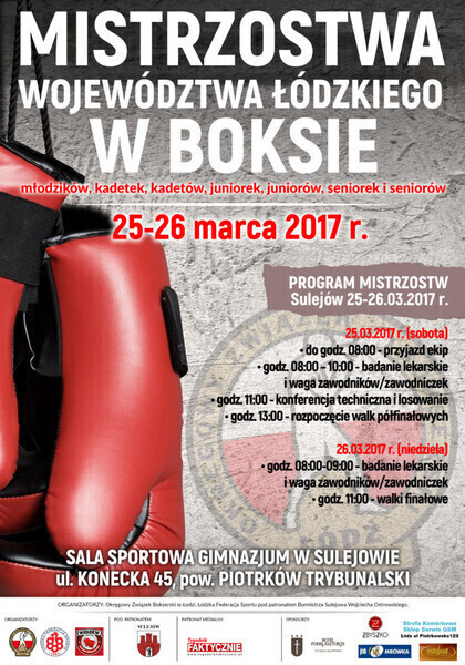 Bokserzy powalczą w Sulejowie o mistrzostwo