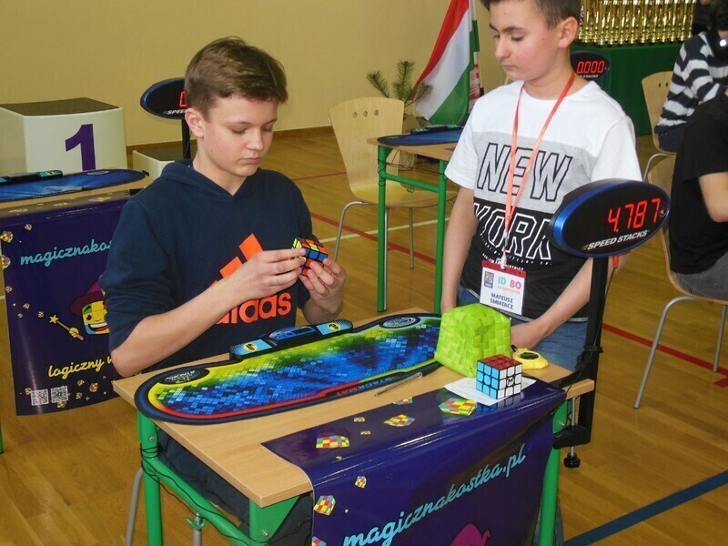 Ogólnopolski turniej w Speedcubingu już z rekordem kraju