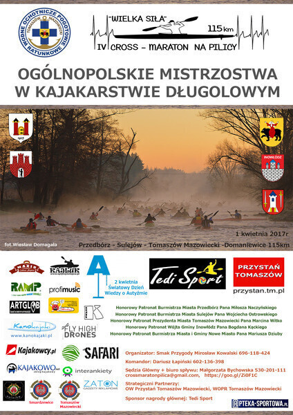 Przepłyną nawet 115 km