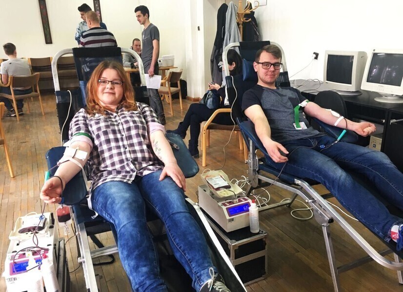 W szkole w Bujnach zbierali krew