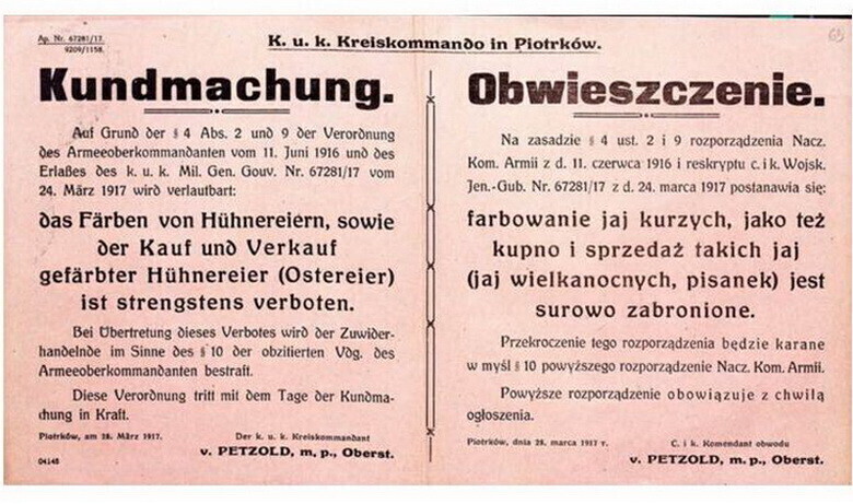 Jajko Wielkanocne zakazane