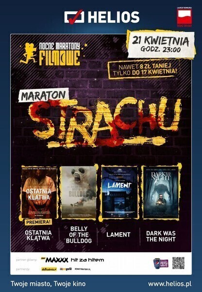 Maraton Grozy w kinach Helios