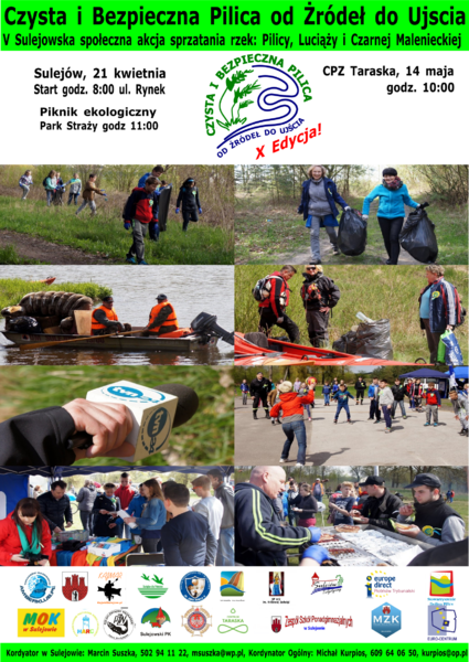 W gminie Sulejów znowu będą sprzątać rzekę