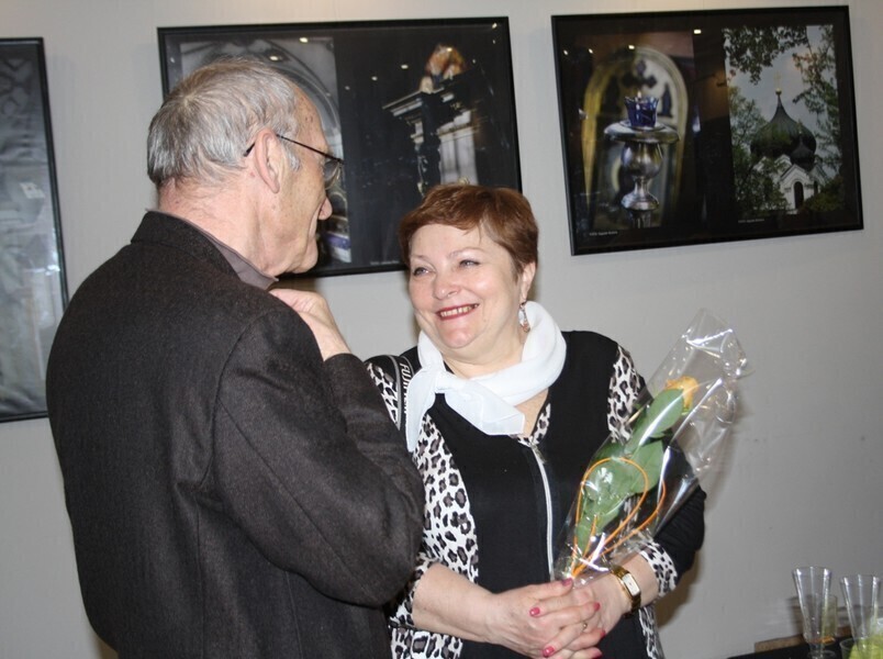 Zdjęcie 1: Klub seniora z wystawą 