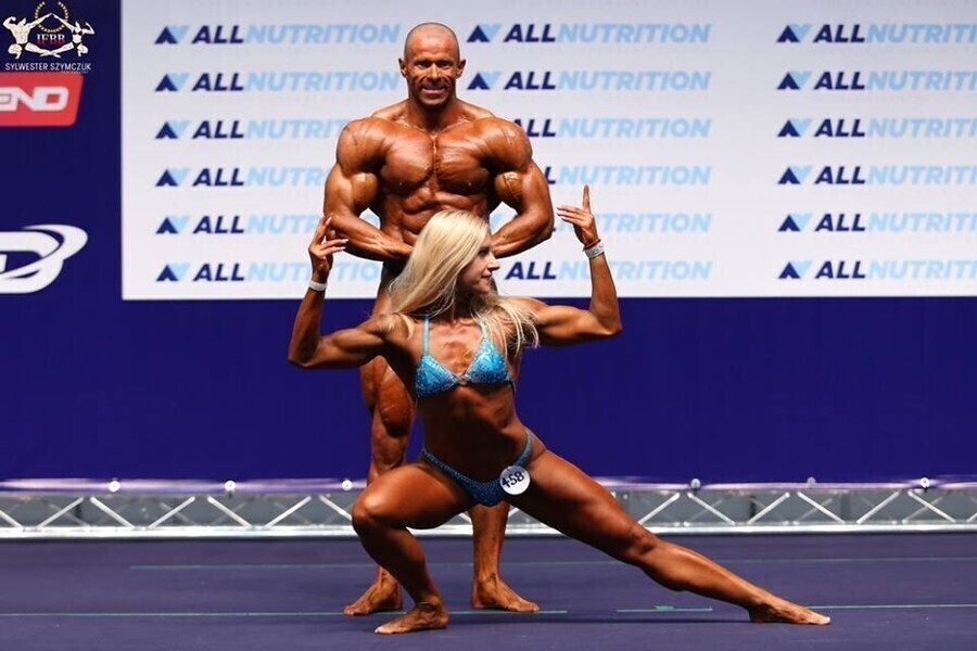 Piotrkowski kulturysta potrójnym mistrzem Polski