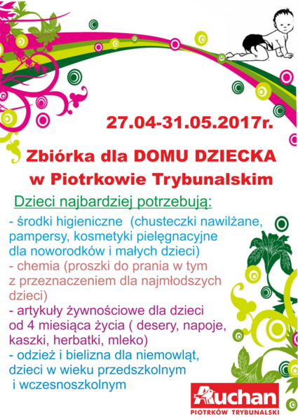 Zbierają dla Domu Dziecka