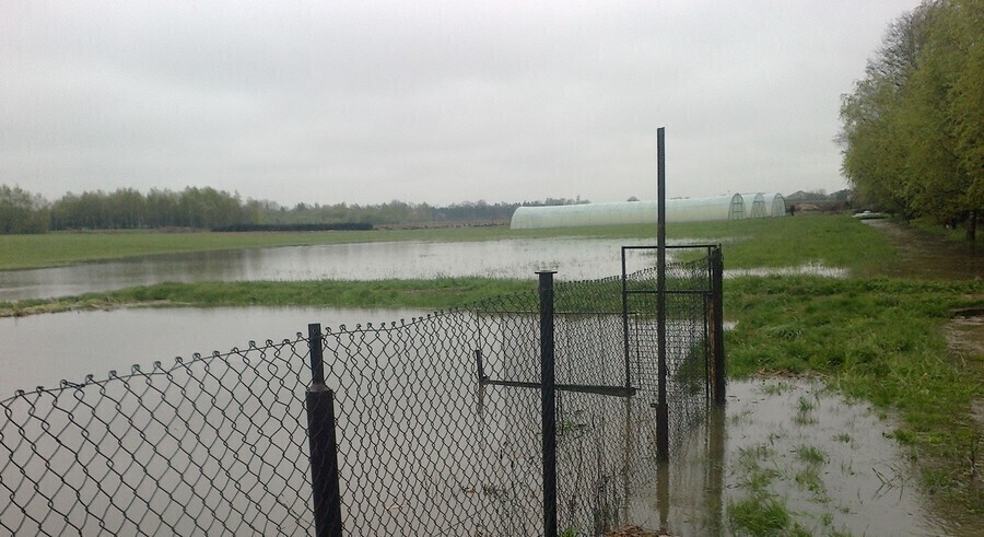 Powódź także w Piotrkowie. Wylała Strawa